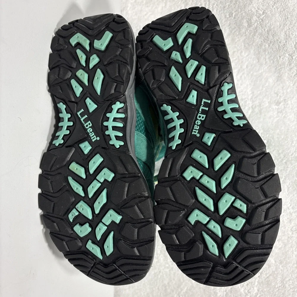 L.L. Bean Kids Trail Model Hikers TEK 2.5 Waterproof Boots Blue Size 4